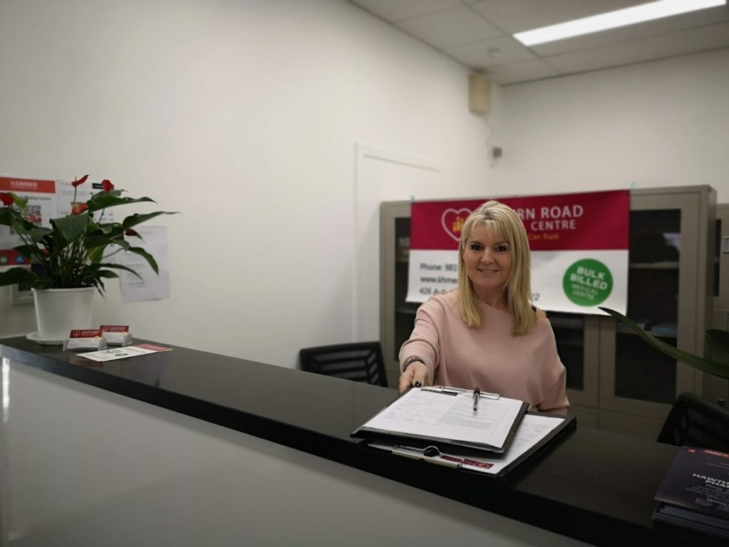 Medical Centre Reception Desk